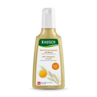RAUSCH Munaöljy shampoo kuivien ja katkeilevien hiusten hoitoon
