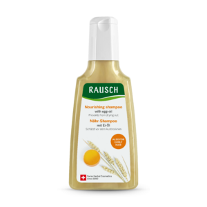RAUSCH Munaöljy shampoo kuivien ja katkeilevien hiusten hoitoon
