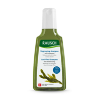 RAUSCH Merilevä shampoo rasvoittuvan ja kuormittuneen hiuspohjan hoitoon