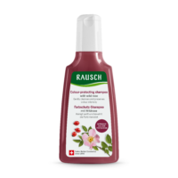 RAUSCH Väriä suojaava Villiruusu shampoo - väriä suojaava ja hoitava shampoo käsitellyille hiuksille