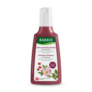 RAUSCH Väriä suojaava Villiruusu shampoo - väriä suojaava ja hoitava shampoo käsitellyille hiuksille